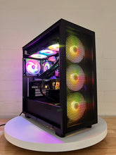 Load image into Gallery viewer, NZXT H7 Flow: Intel Core i7 14700KF / 48GB DDR5 / 2TB SSD / RTX 4080 Super Gaming PC
